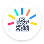 Business Energy Comparison - Customer Service Scores Icon