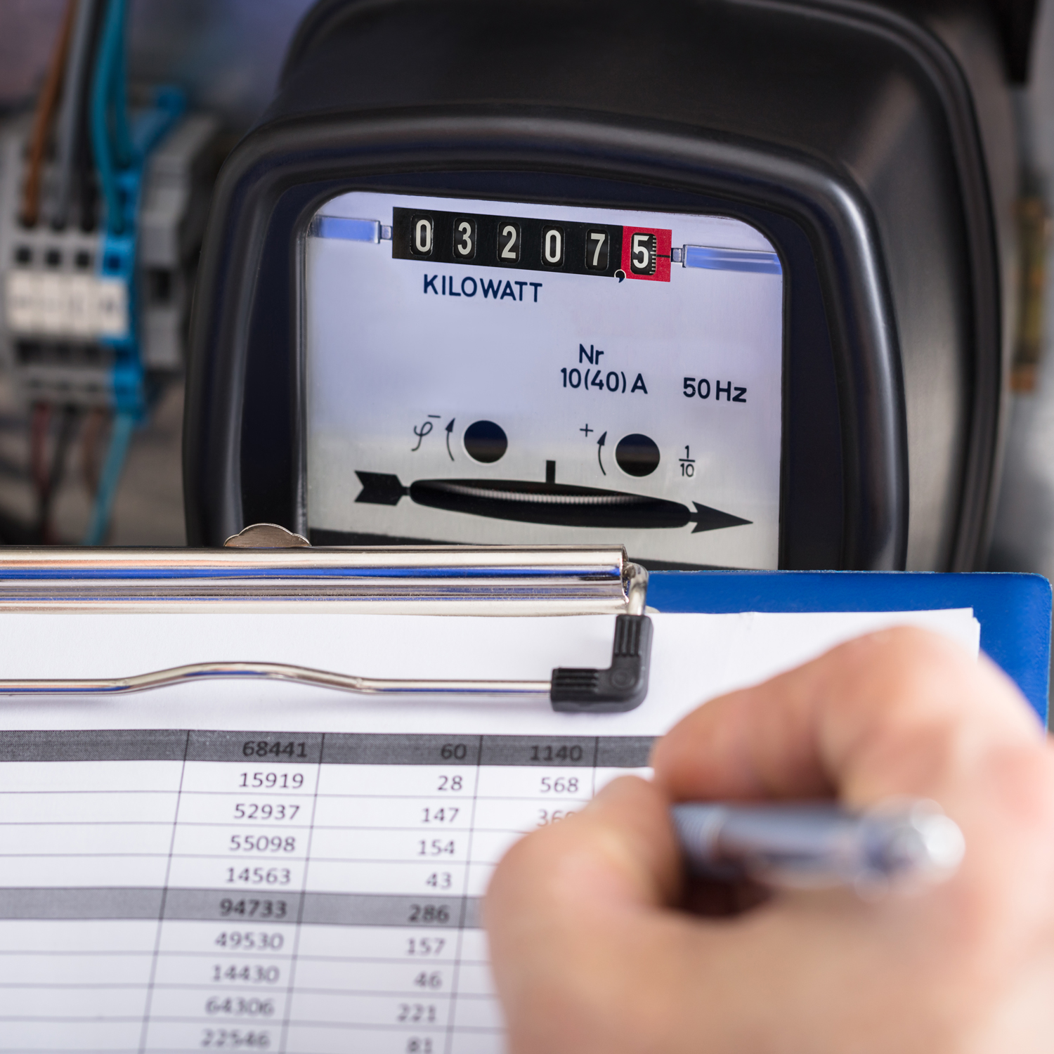 Multi site energy meter